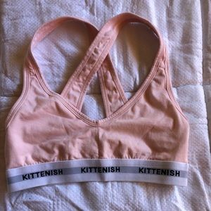 Kittenish sports Bra